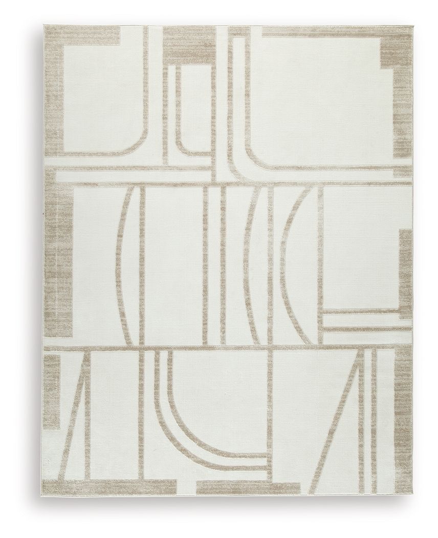 Farongrove - Large Rug - Ivory / Beige