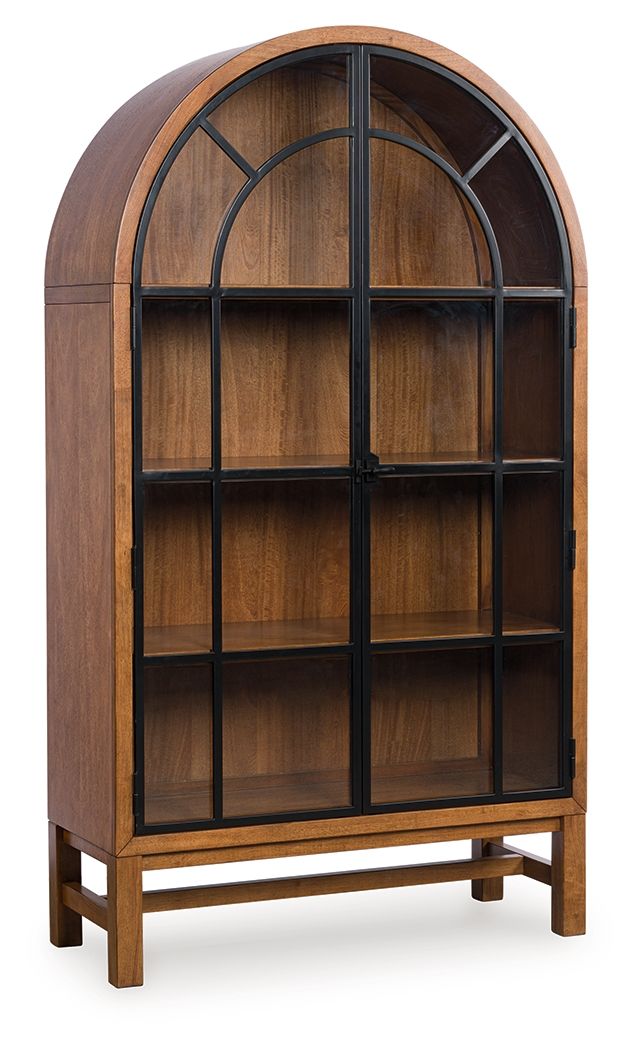 Chadworth - Display Cabinet - Brown / Black