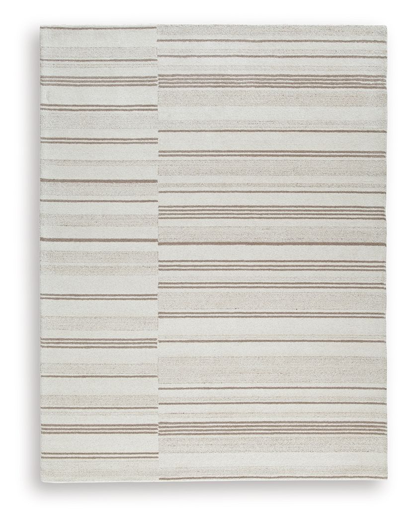 Gadence - Large Rug - Ivory / Tan