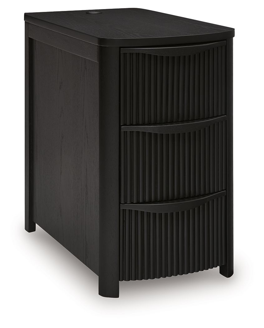 Camdill - Chair Side End Table - Black