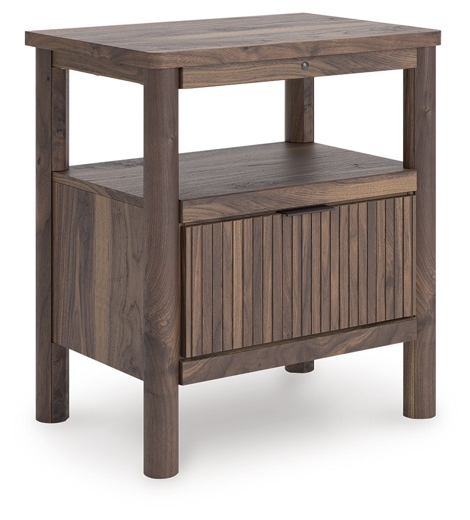 Cadmori - One Drawer Night Stand - Brown