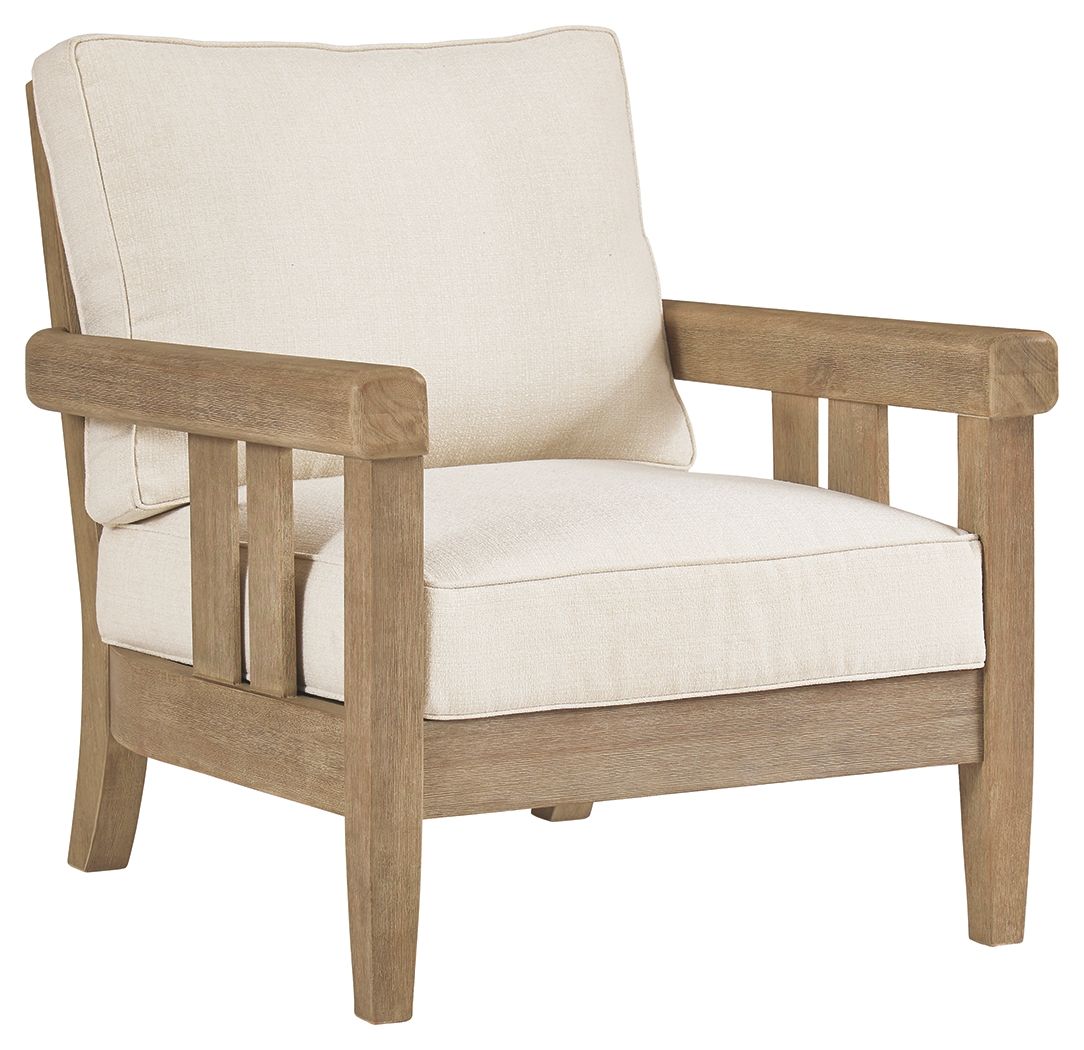 Gerianne - Lounge Chair w/Cushion  - Brown