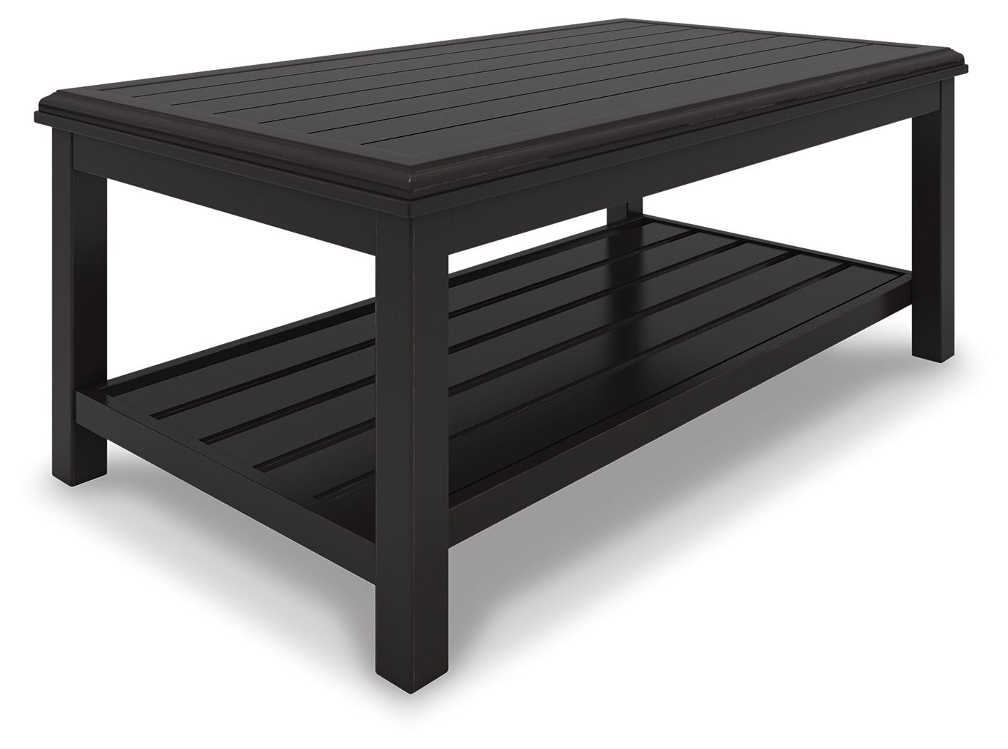 Castle - Rectangular Cocktail Table - Dark Brown