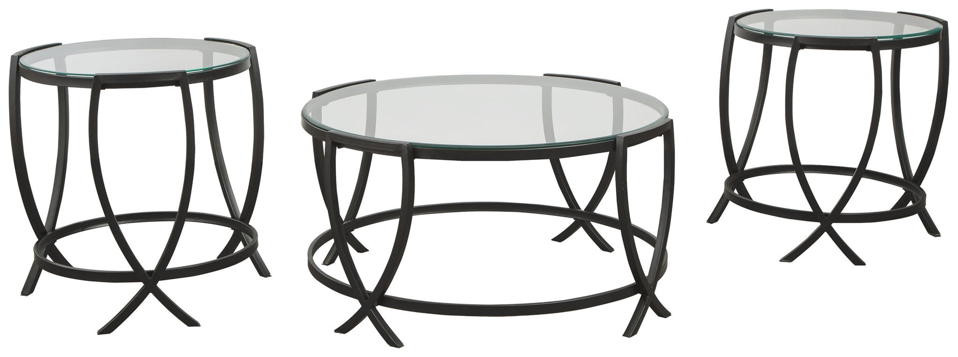 Tarrin - Occasional Table Set (Set of 3) - Black