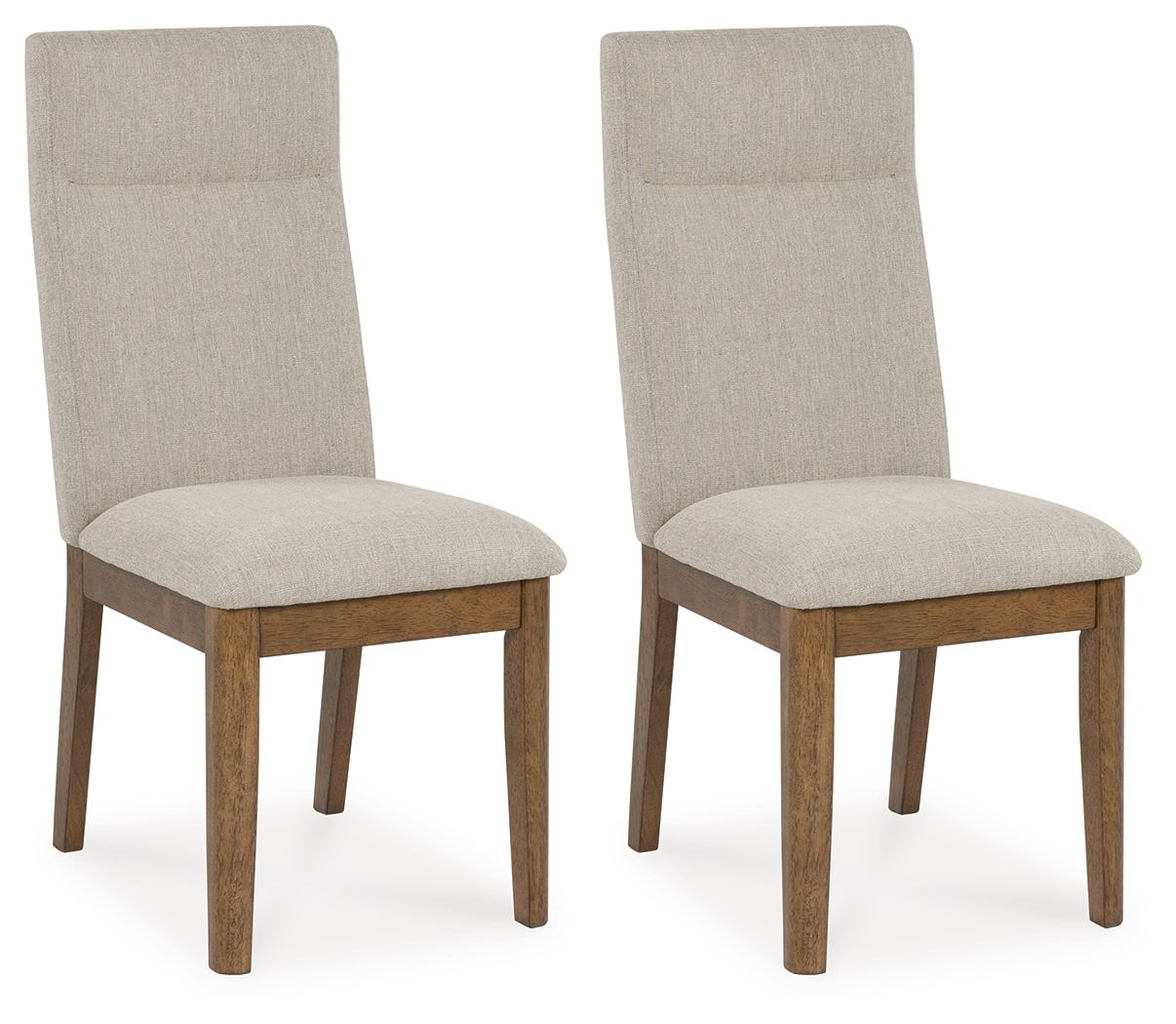 Roanhowe - Dining Upholstered Side Chair (Set of 2) - Brown