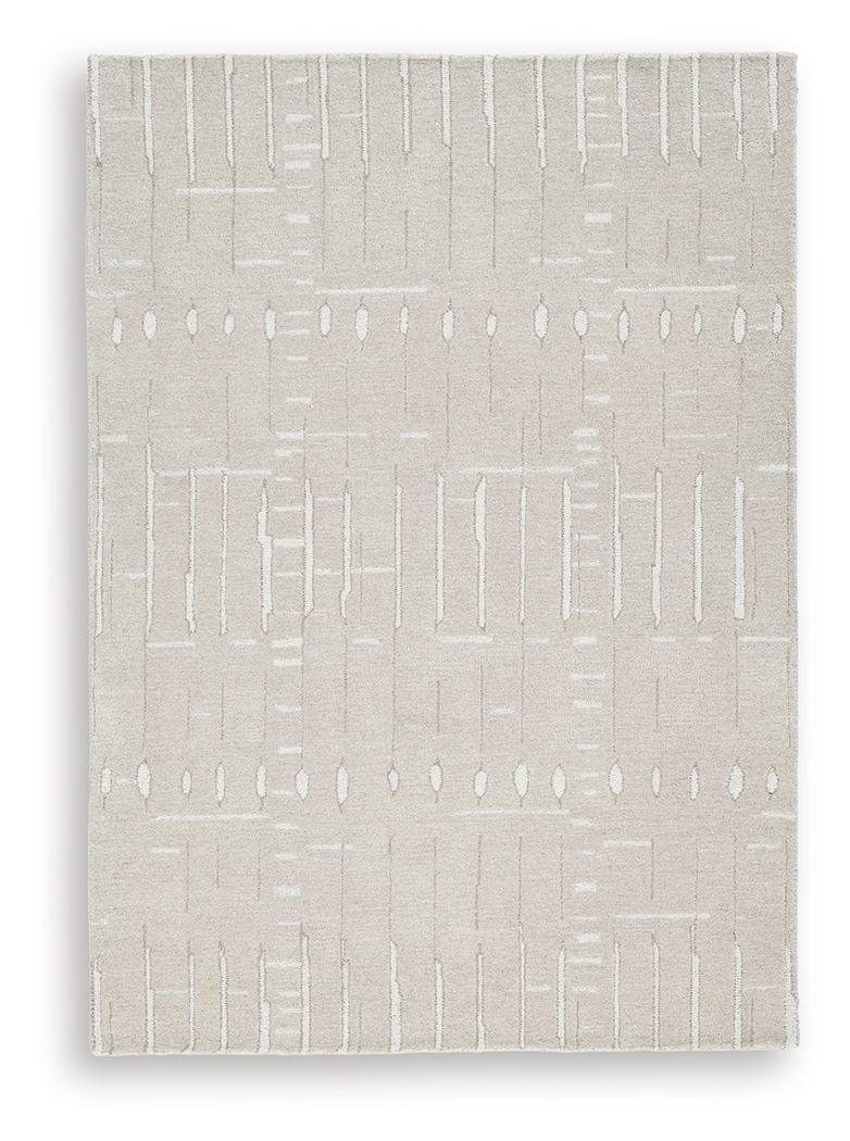 Wolbert - Medium Rug - Tan / Ivory