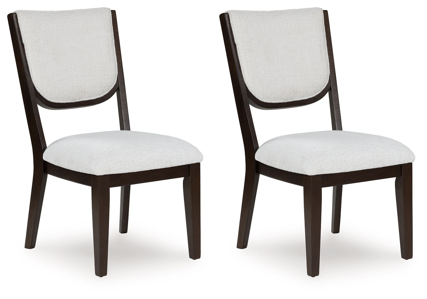 Breckington - Dining Upholstered Side Chair (Set of 2) - Dark Brown