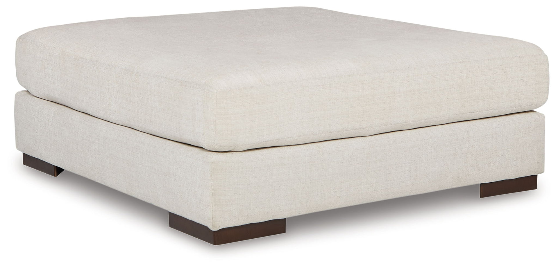 Lyndeboro - Oversized Accent Ottoman - Natural