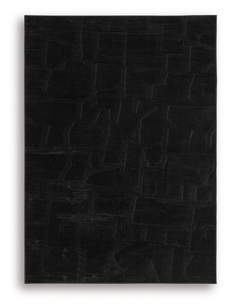 Gibbswell - Washable Medium Rug - Black