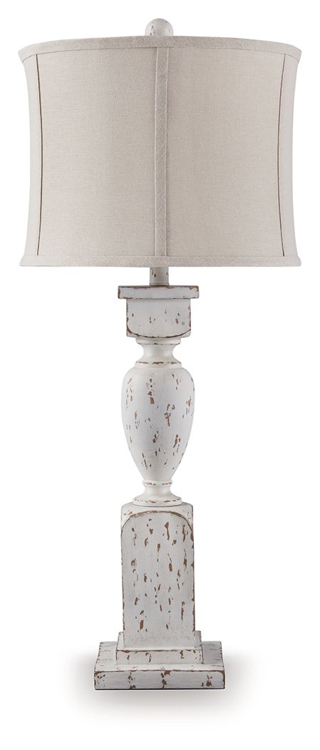 Madsbrook - Poly Table Lamp - Antique White