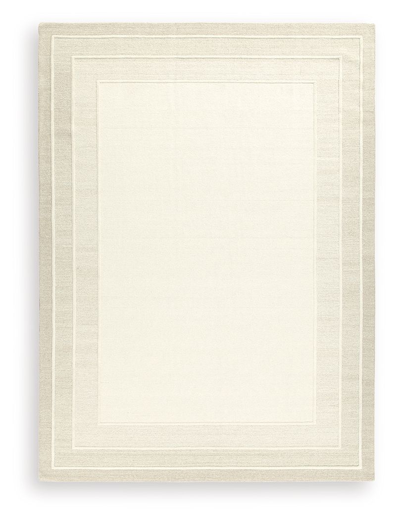 TeeLGan - Extra Large Rug - Ivory / Tan