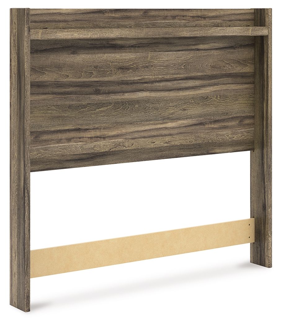 Baystorm - Full Panel Headboard - Brown