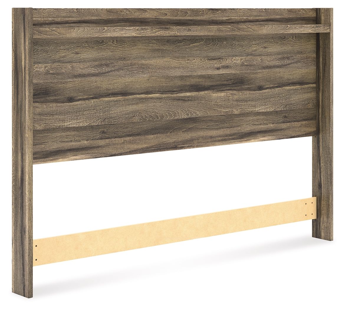 Baystorm - King Panel Headboard - Brown