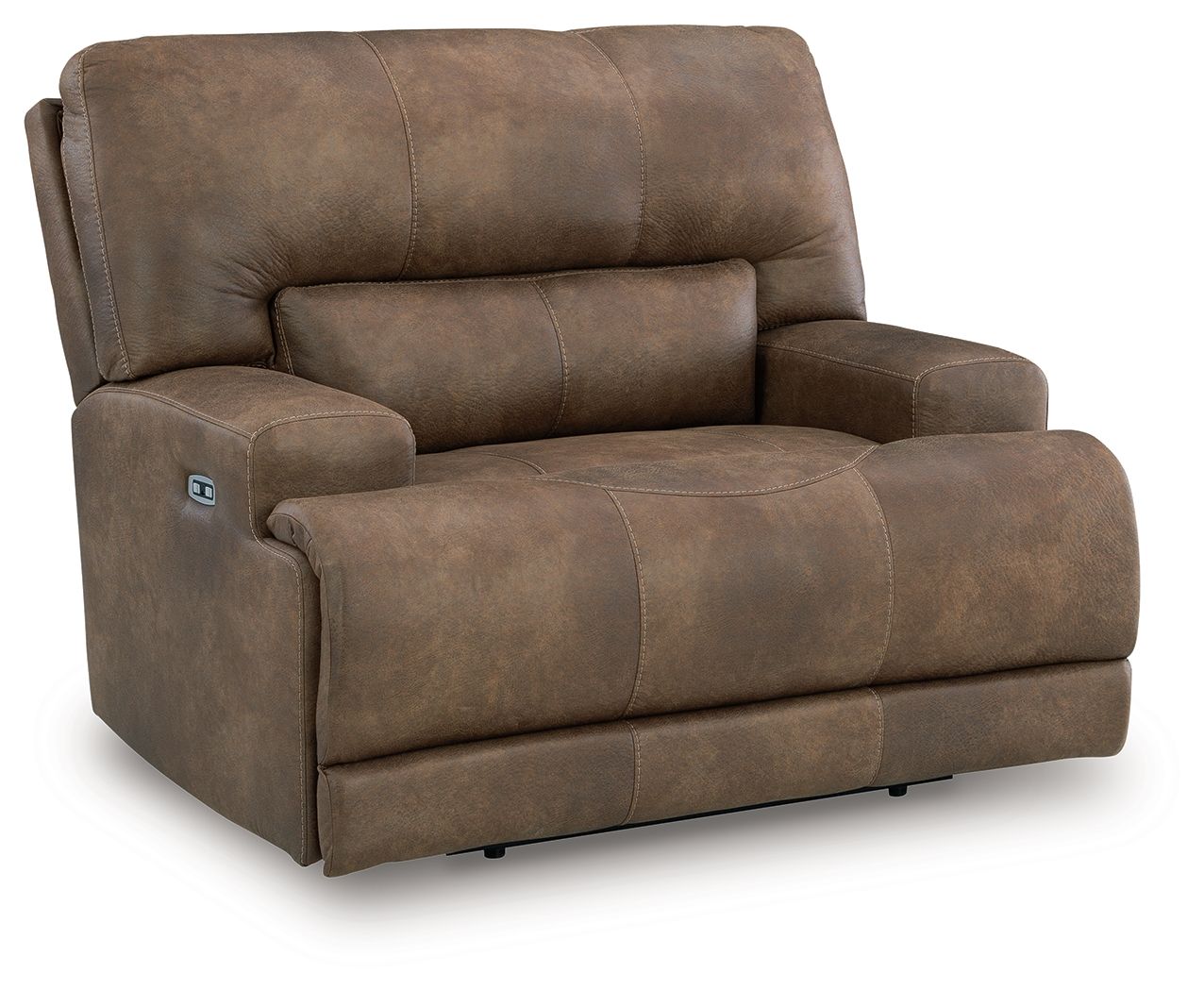 Time-Piece - Power Recliner With Adjustable Headrest - Earth