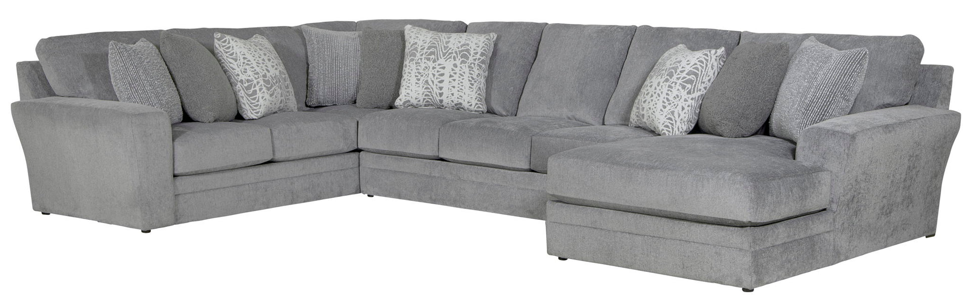 Glacier - Sectional With Included Accent Pillows