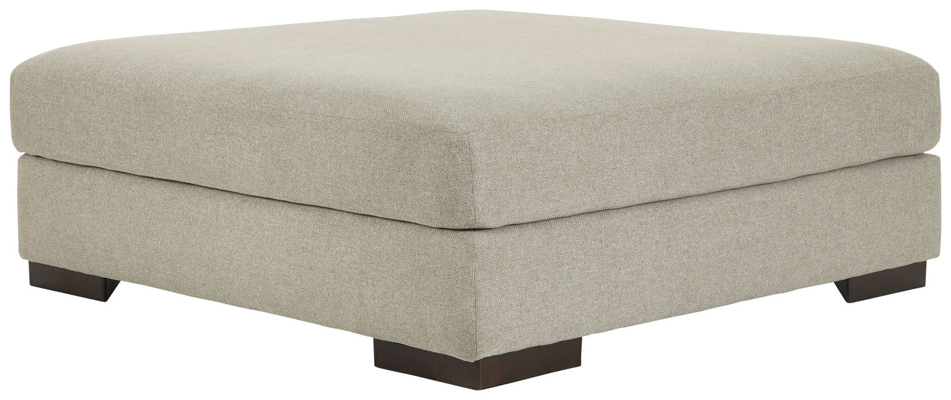 Lyndeboro - Oversized Accent Ottoman - Wicker
