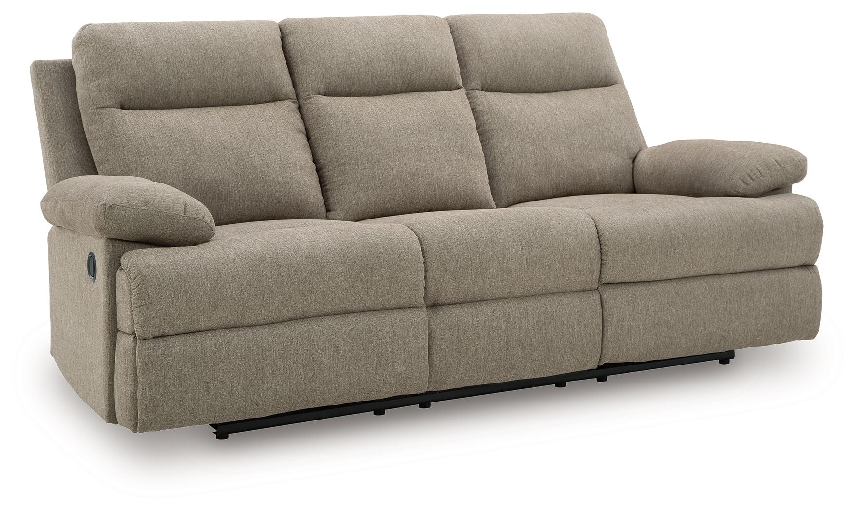 Tarrant - Reclining Sofa With Drop Down Table - Mocha