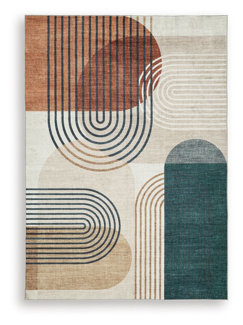 Farrendale - Washable Medium Rug - Multi