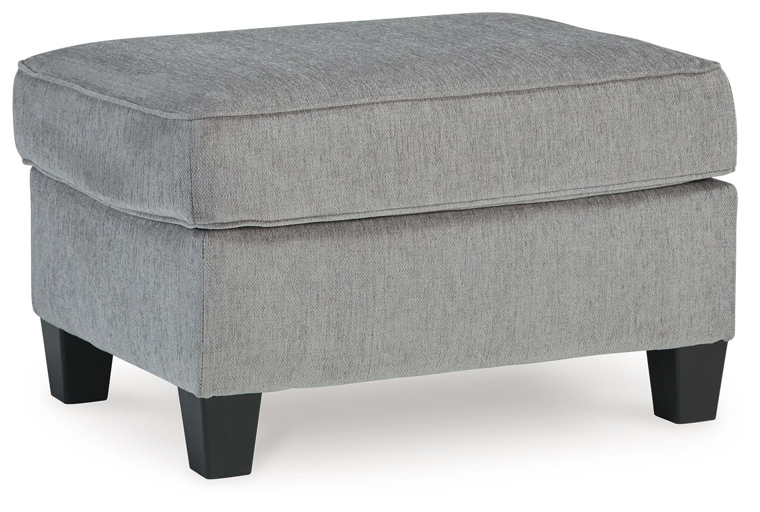 Leeshan - Steel - Ottoman