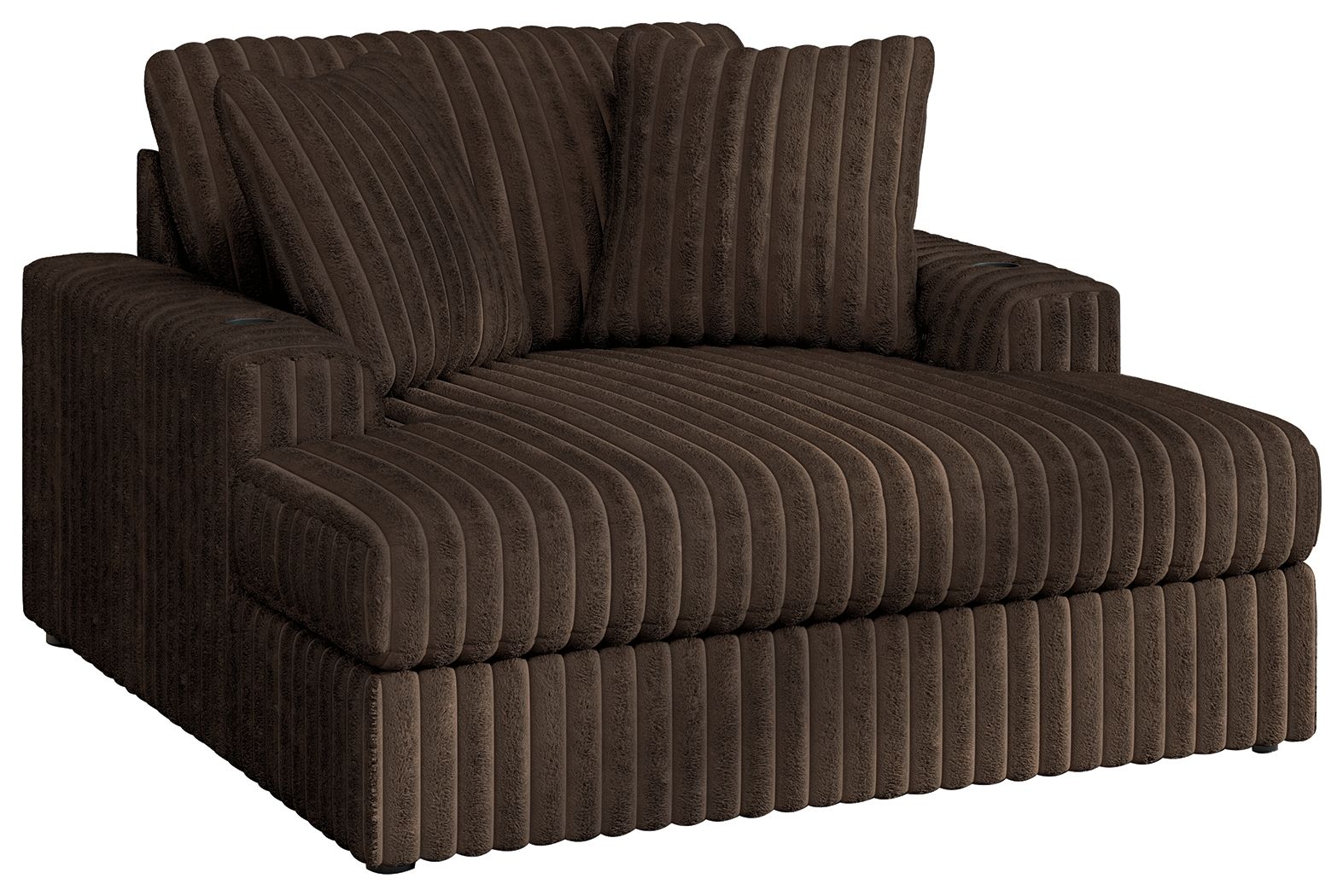 Midnight-Madness - Chocolate - Oversized Chaise