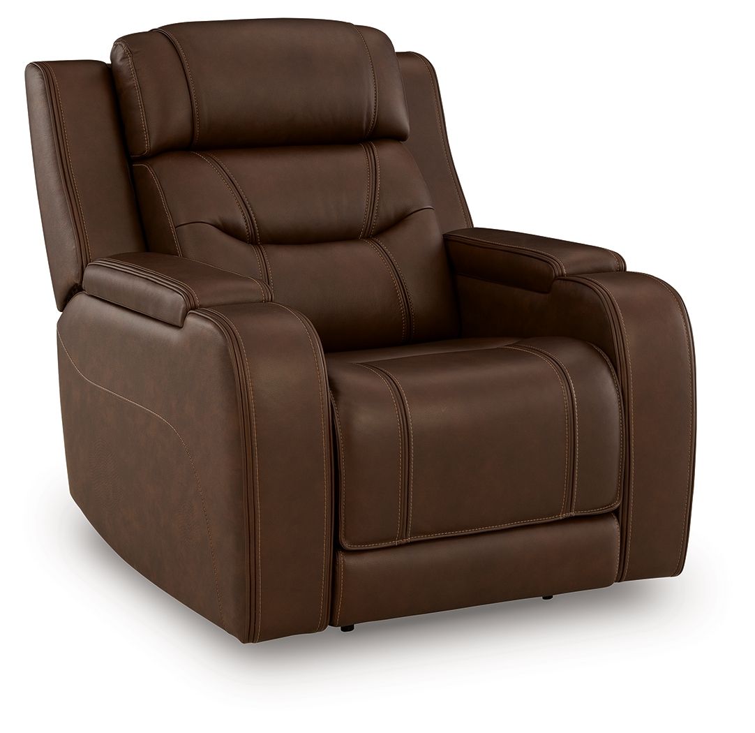 Dreamer - Brown - Power Recliner With Audio Seating