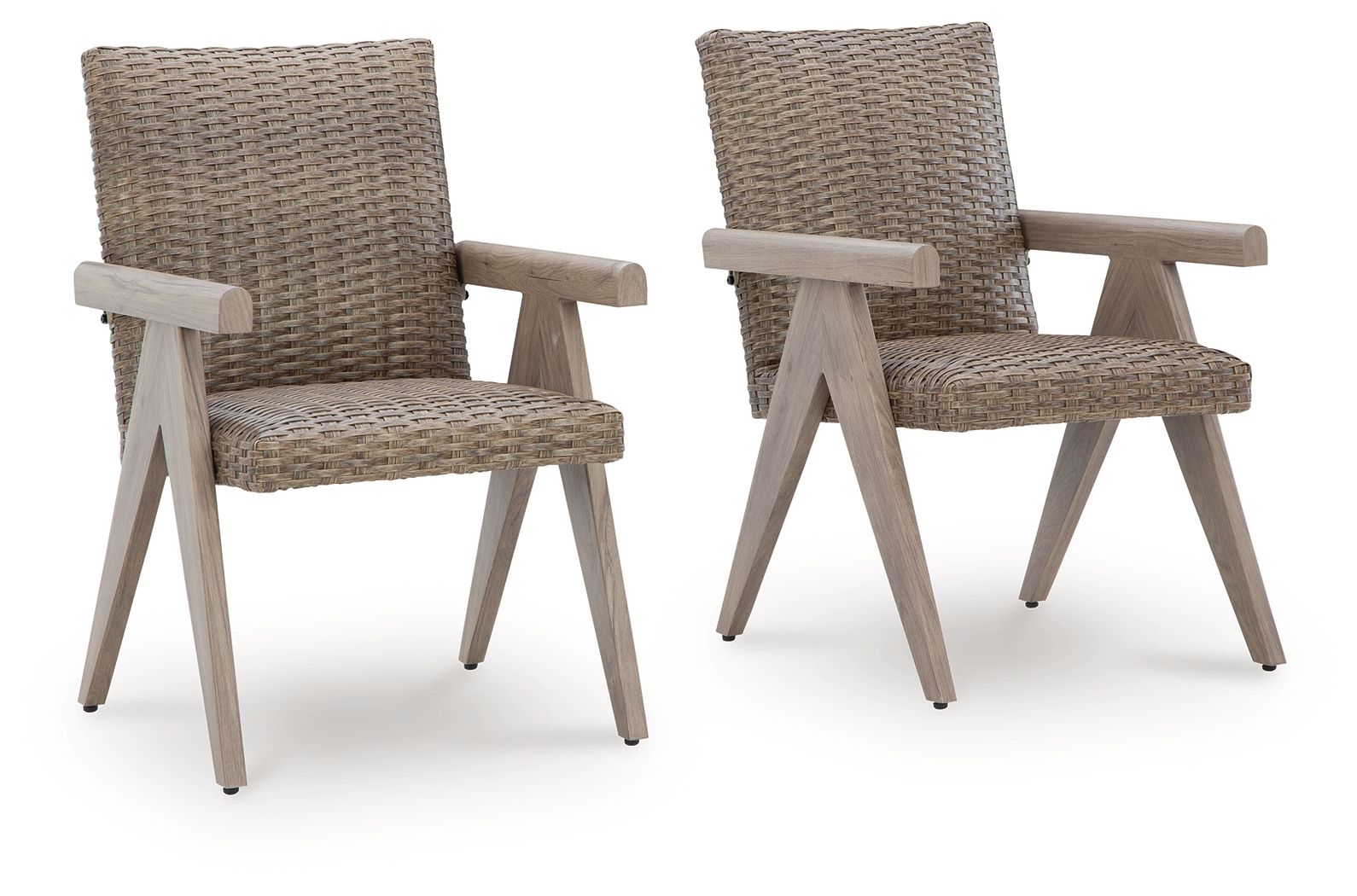 Carisbo - Arm Chair (Set of 2) - Beige