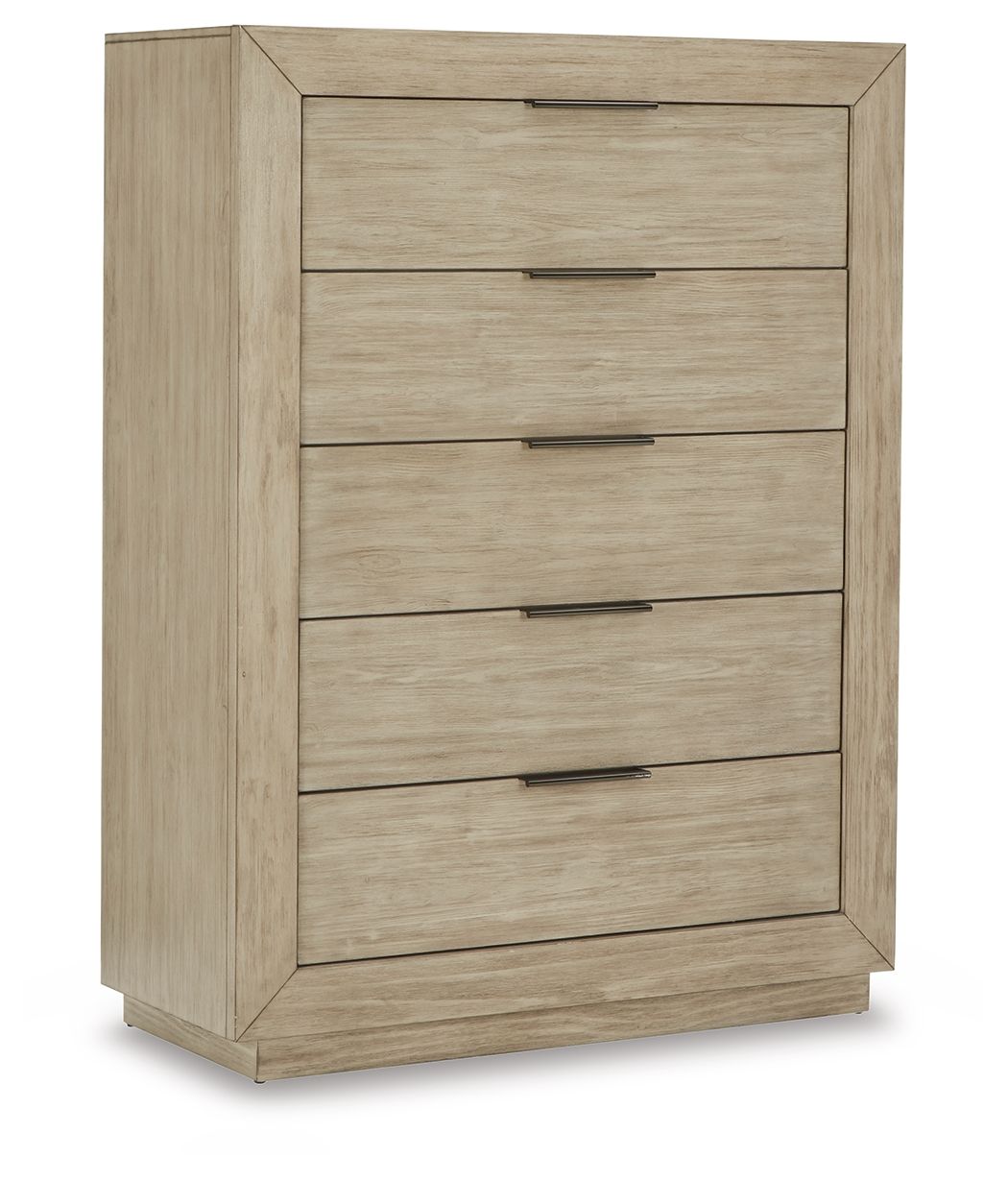 Hennington - Bisque - Five Drawer Chest