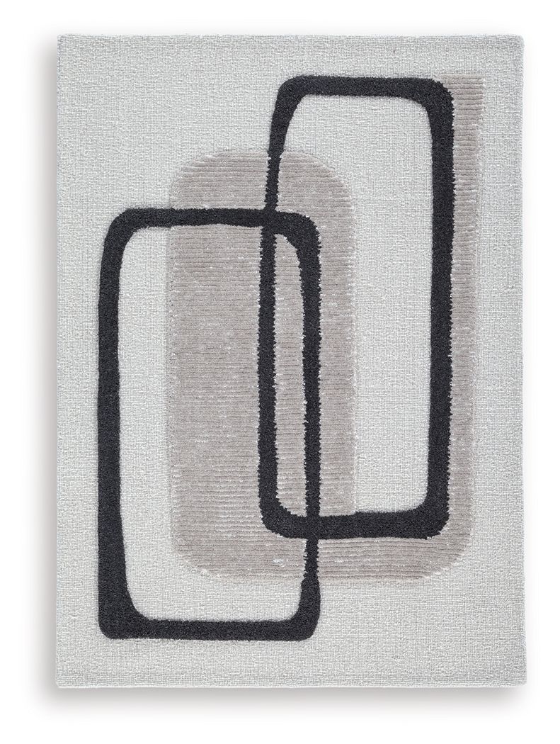 Davismour - Medium Rug - Ivory / Taupe / Charcoal