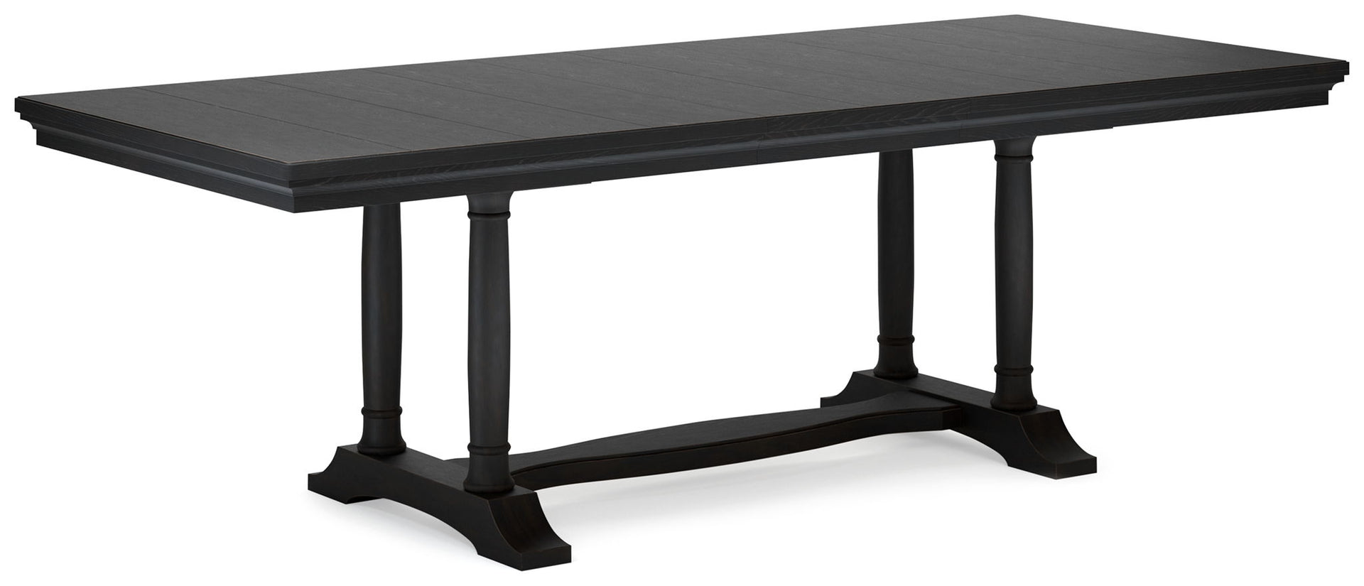 Welltern - Rect Dining Room Ext Table - Black