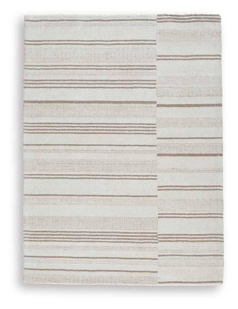 Gadence - Medium Rug - Ivory / Tan
