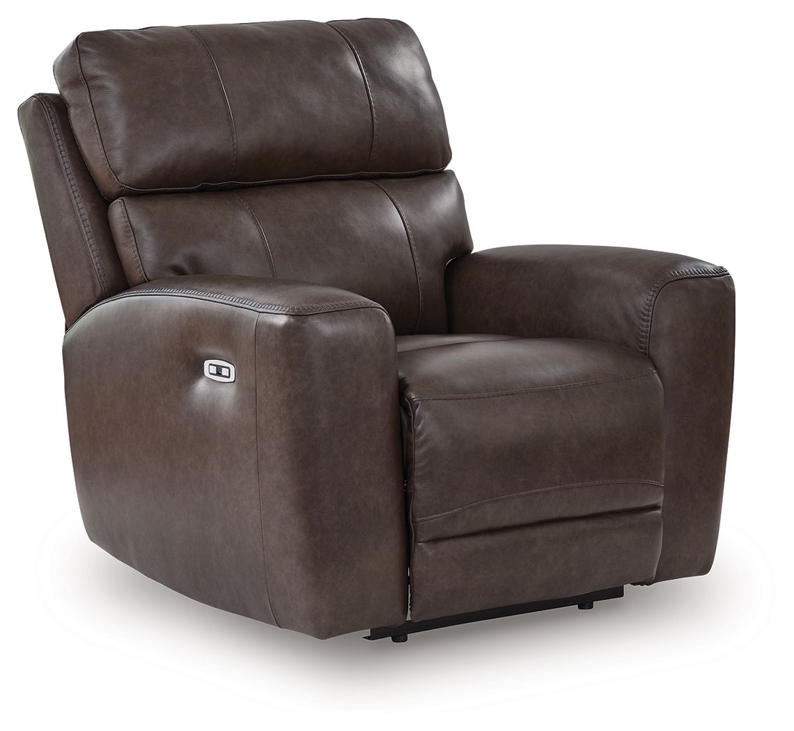 Beadel - Smoke - Power Recliner / Adjustable Headrest