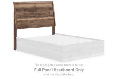 Zadilyn - Brown - Full Panel Headboard