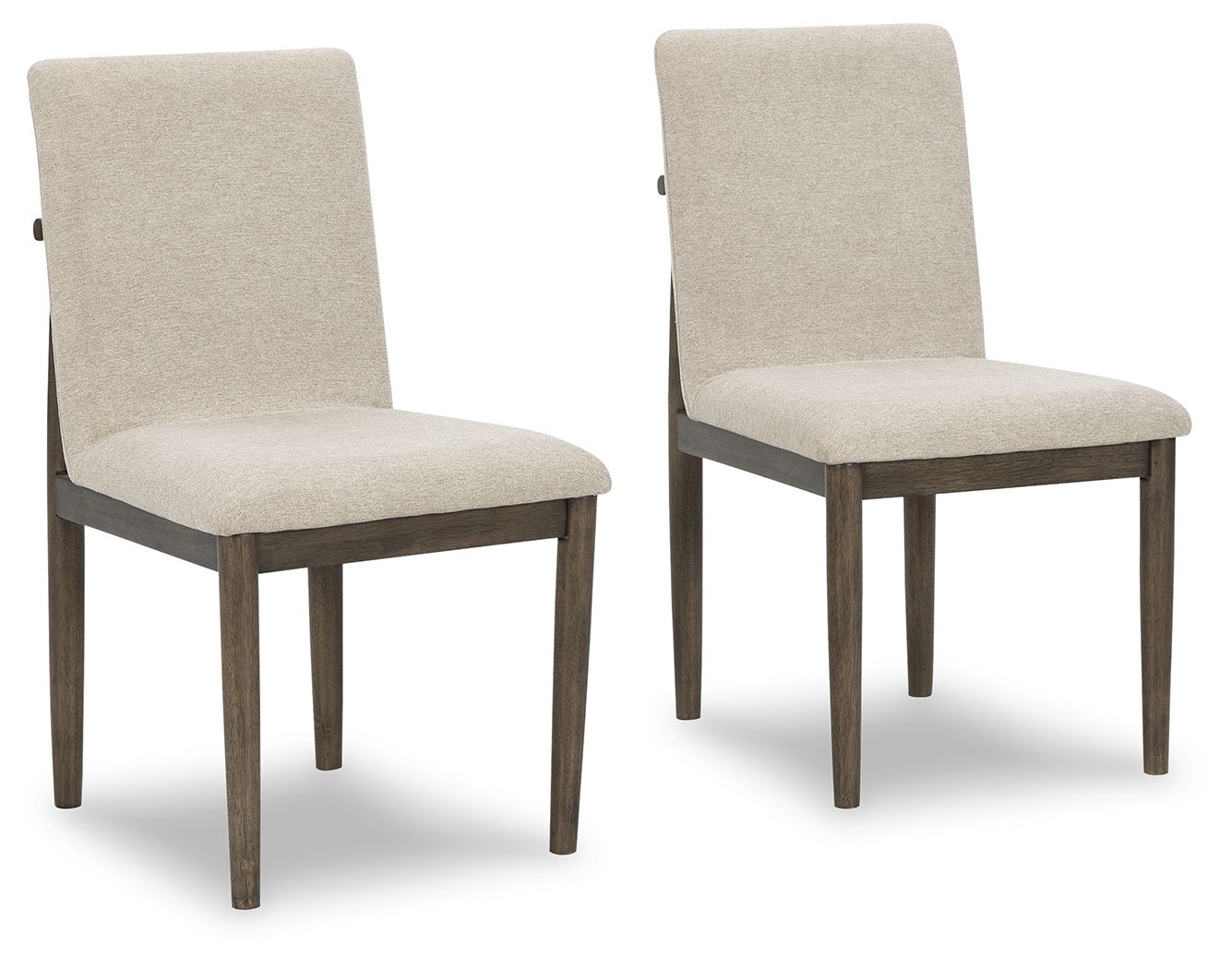 Arkenton - Grayish Brown / Beige - Dining UPH Side Chair (Set of 2)