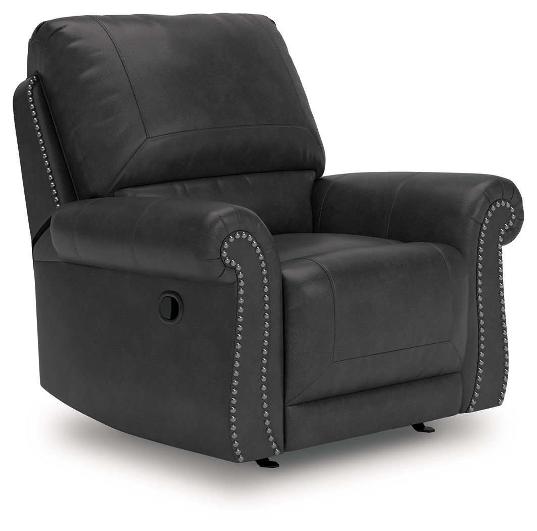 Shadsburne - Granite - Swivel Glider Recliner