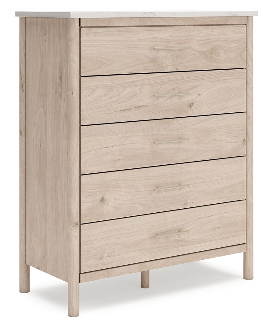 Regency Cadmori - Five Drawer Wide Chest