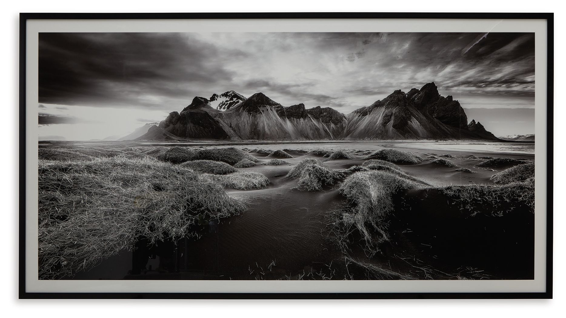 Delstone - Wall Art - Black / White