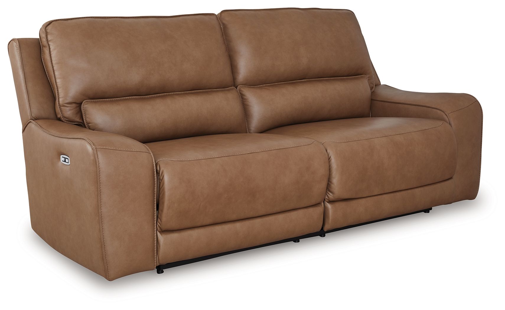 Silverbrooke - Caramel - 2 Seat Power Reclining Sofa Adjustable Headrest
