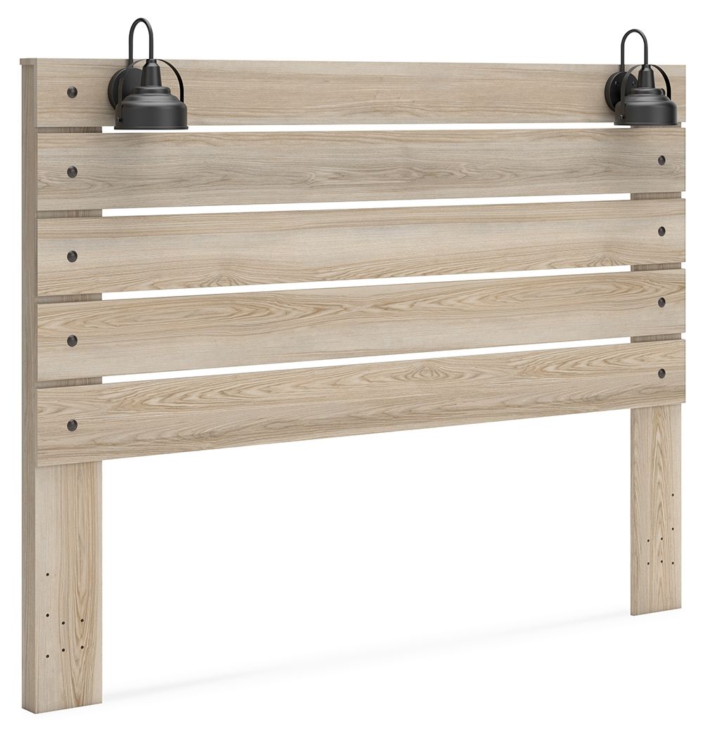 Senbry - Tan - King Panel Headboard