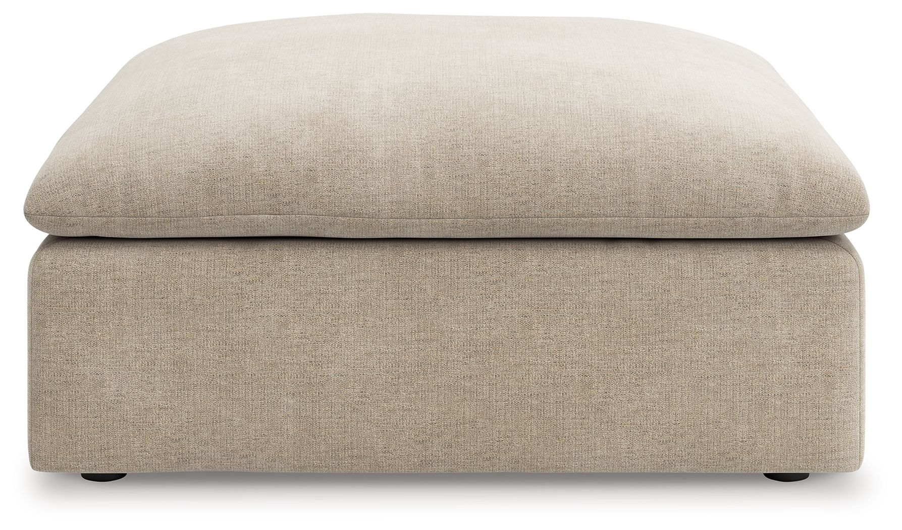 Whitehaven - Oversized Accent Ottoman - Oatmeal