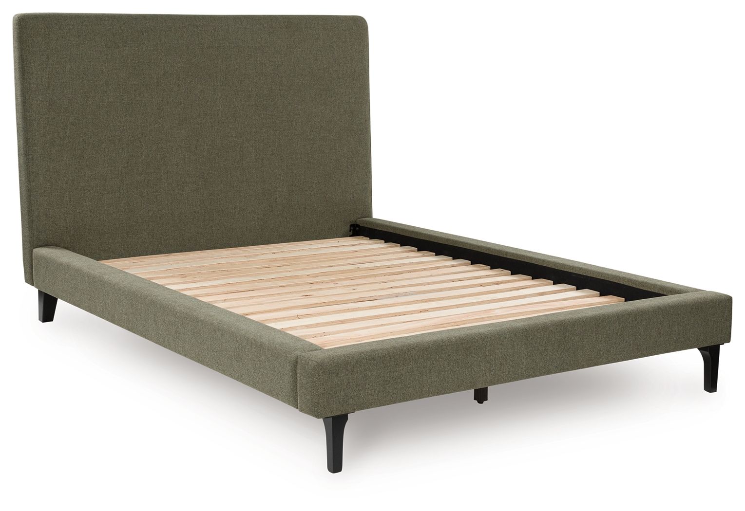 Zadilyn - Sage Green - Full Upholstered Bed With Roll Slats