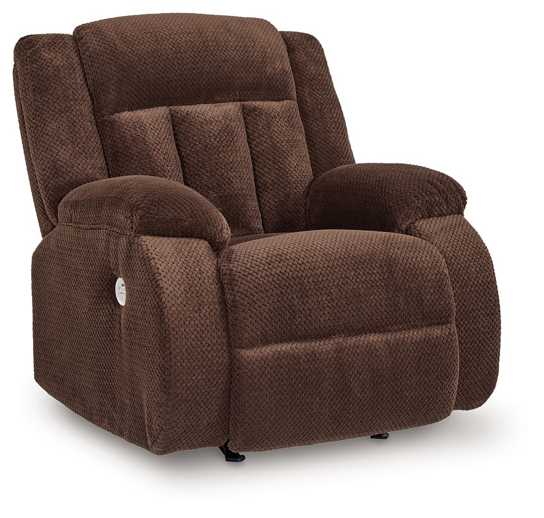 Greely Bend - Chocolate - Power Rocker Recliner