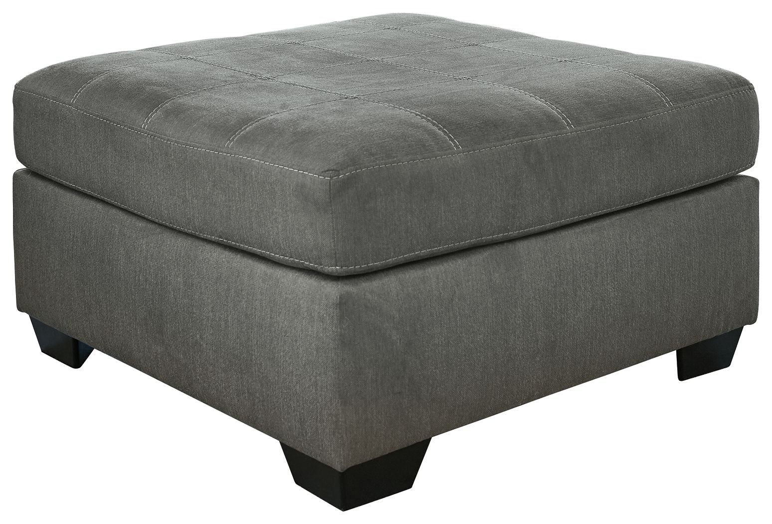 Pitkin - Oversized Accent Ottoman - Slate