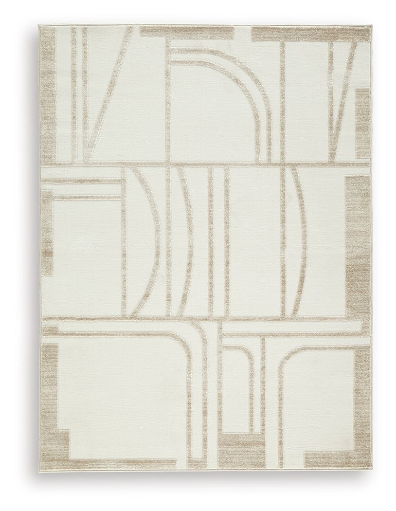 Farongrove - Medium Rug - Ivory / Beige