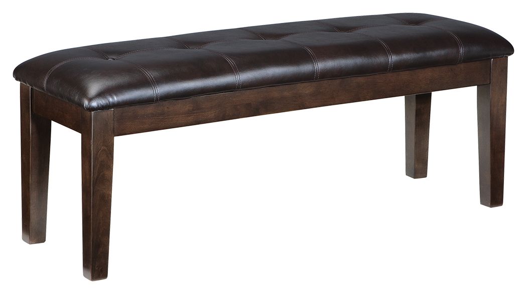 Haddigan - Large UPH Dining Room Bench - Dark Brown