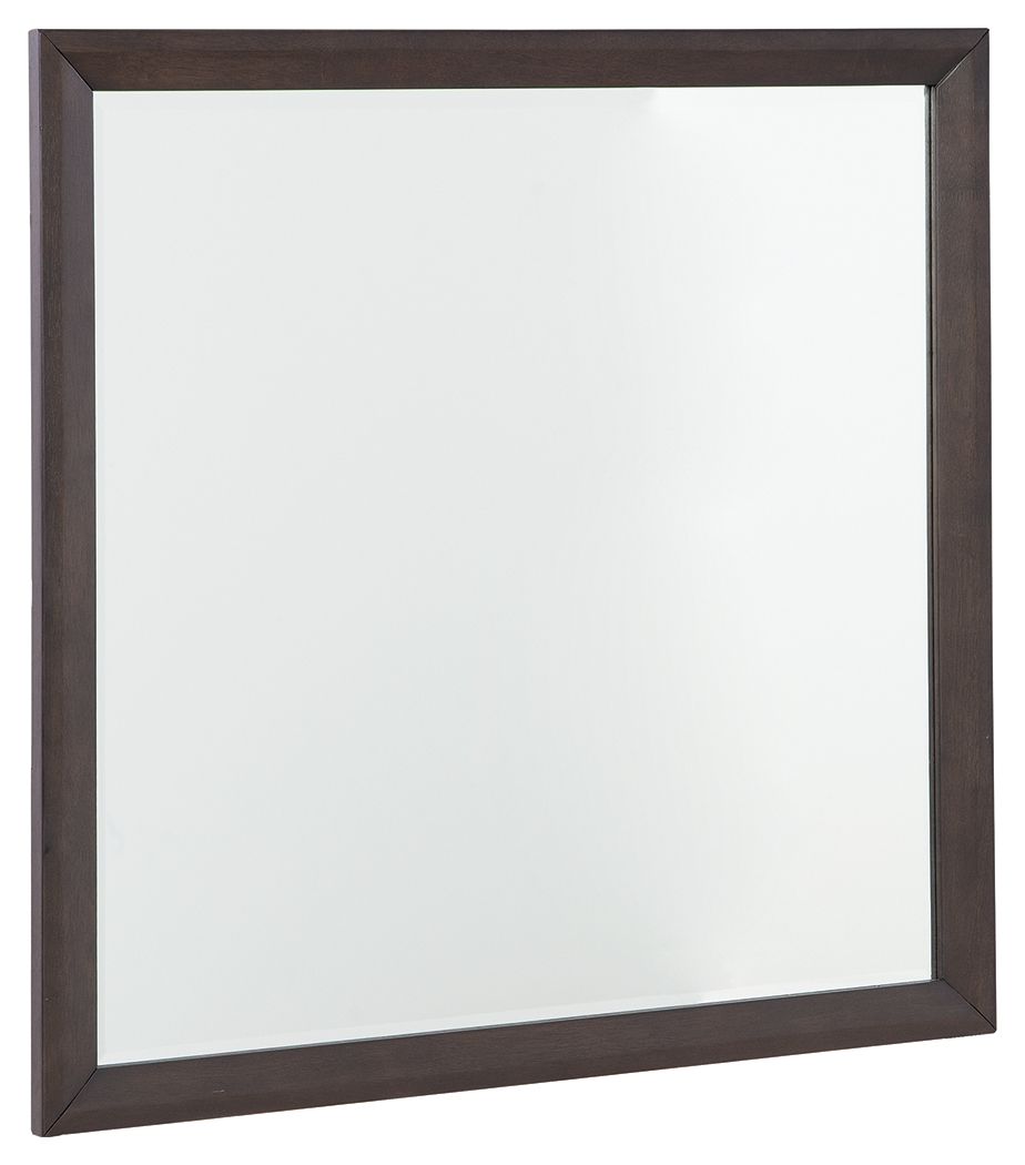 Urbantrack - Bedroom Mirror - Dark Brown