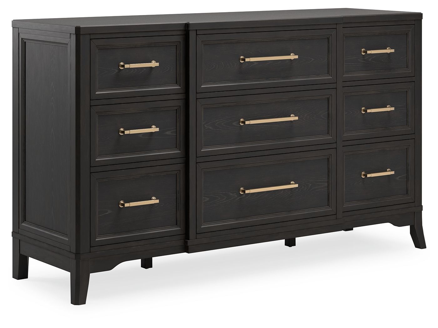 Welltern - Black - Dresser