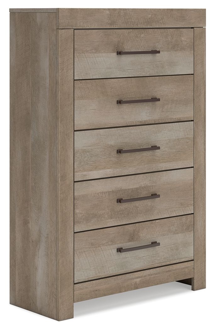 Gachester - Tan - Five Drawer Chest