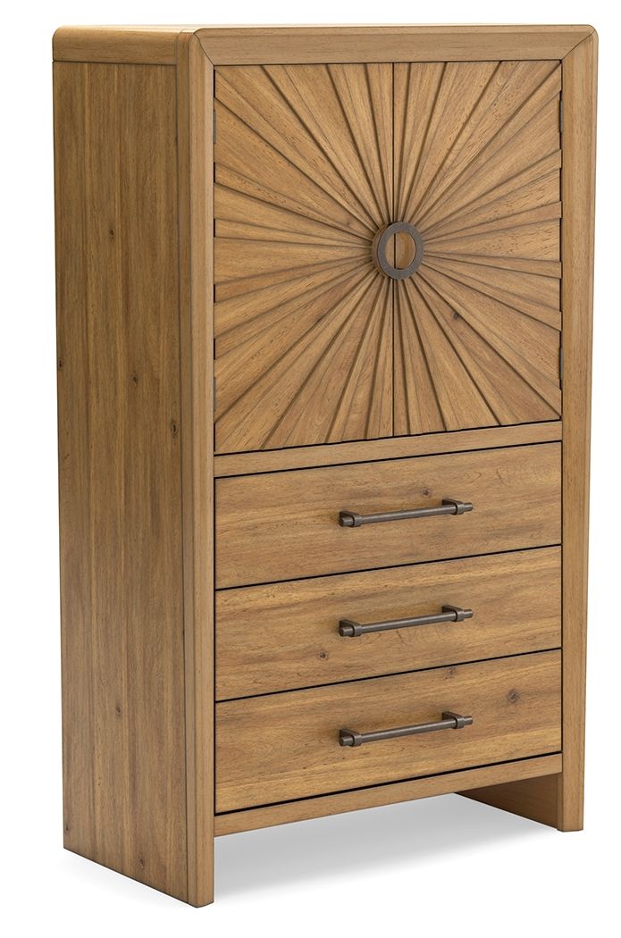 Takston - Light Brown - Door Chest