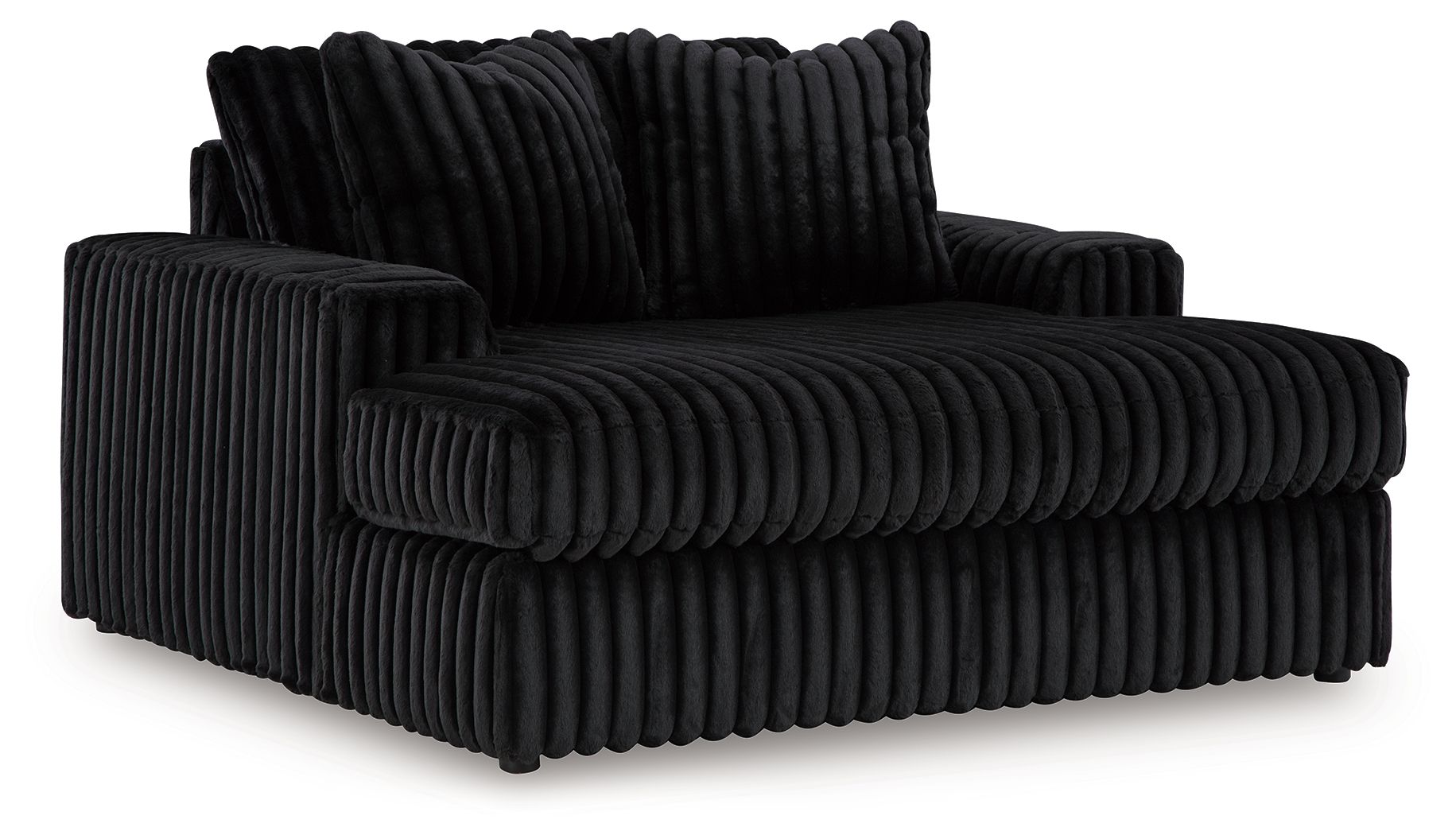 Midnight-Madness - Oversized Chaise - Onyx