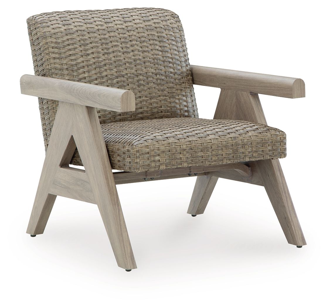 Carisbo - Beige - Rocking Lounge Chair